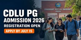 CDLU PG Admission 2026 Now Open Apply by July 15